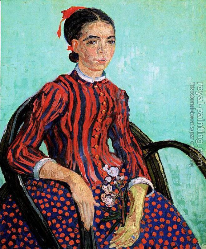Vincent Van Gogh : La Mousme, Sitting